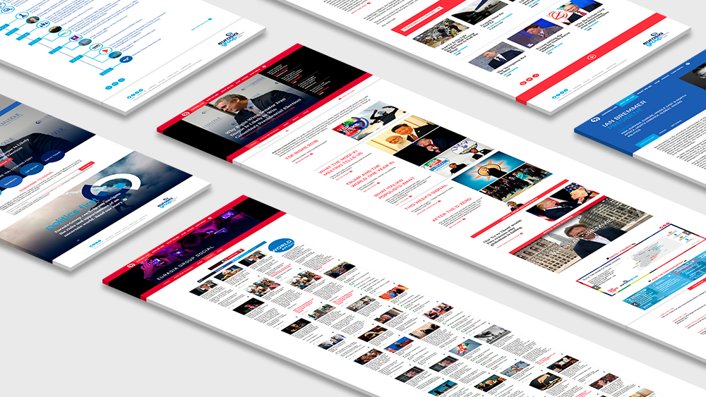 Image of Eurasia website pages